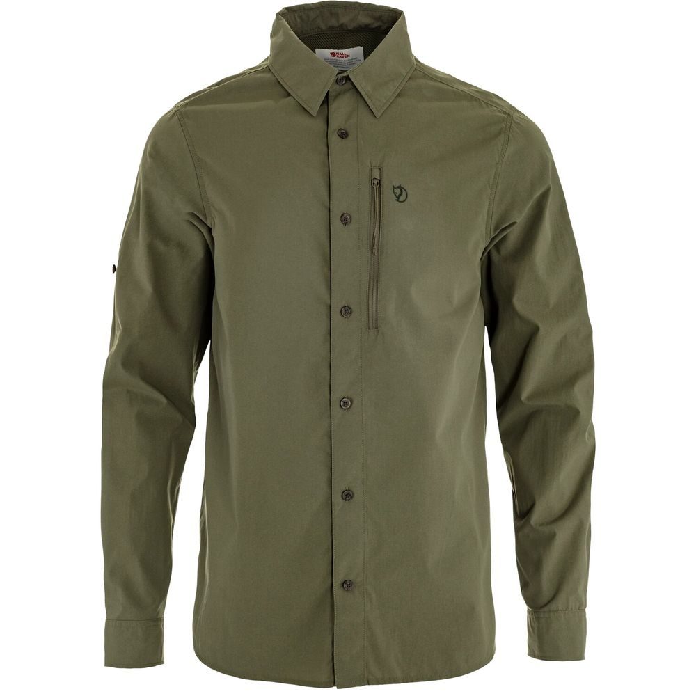 Abisko Hike Shirt LS M Laurel Green