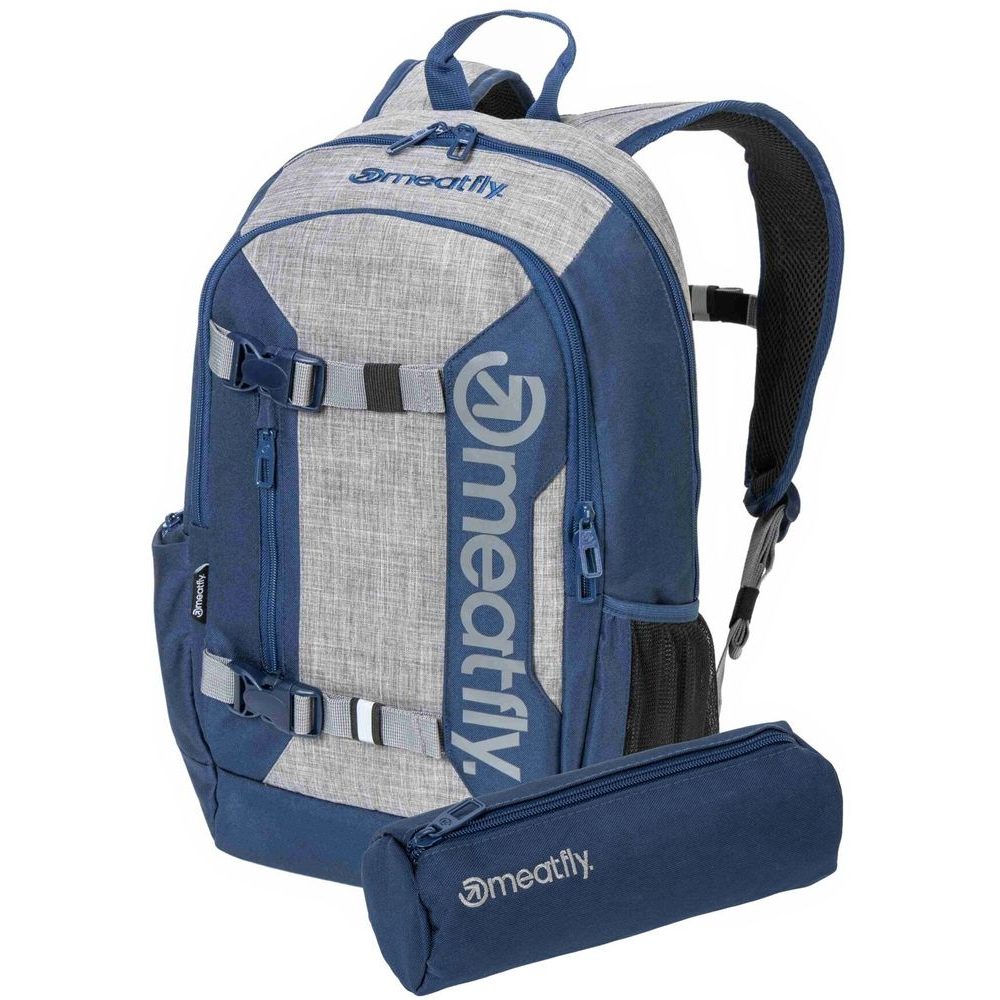 Basejumper 22, Blue / Grey Heather