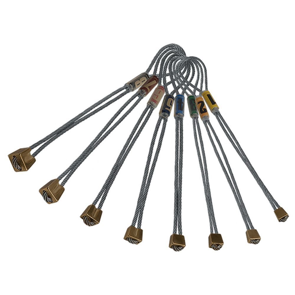 Climbing stopper Brass-Chock 7