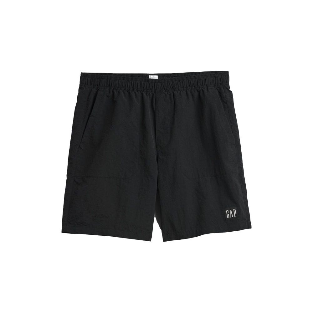 Nylonové kraťasy Černá