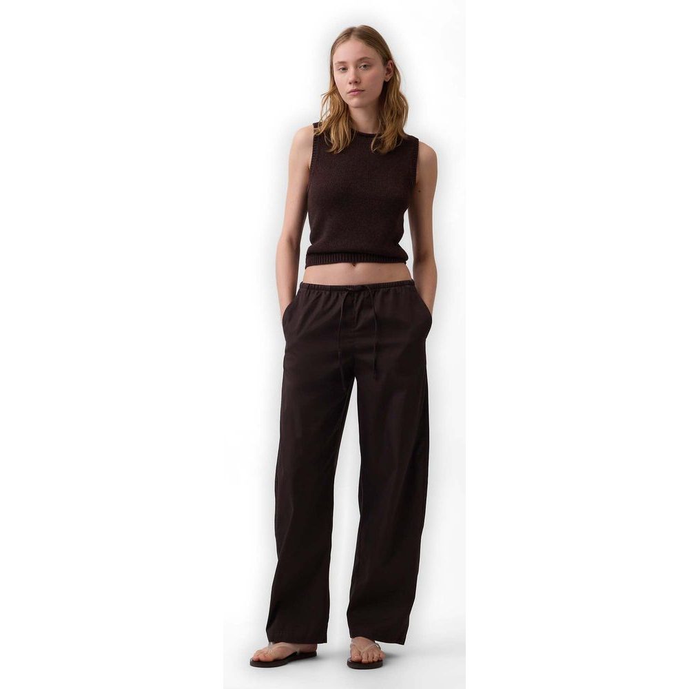 896423-03 Kalhoty Twill Easy Barrel Hnědá