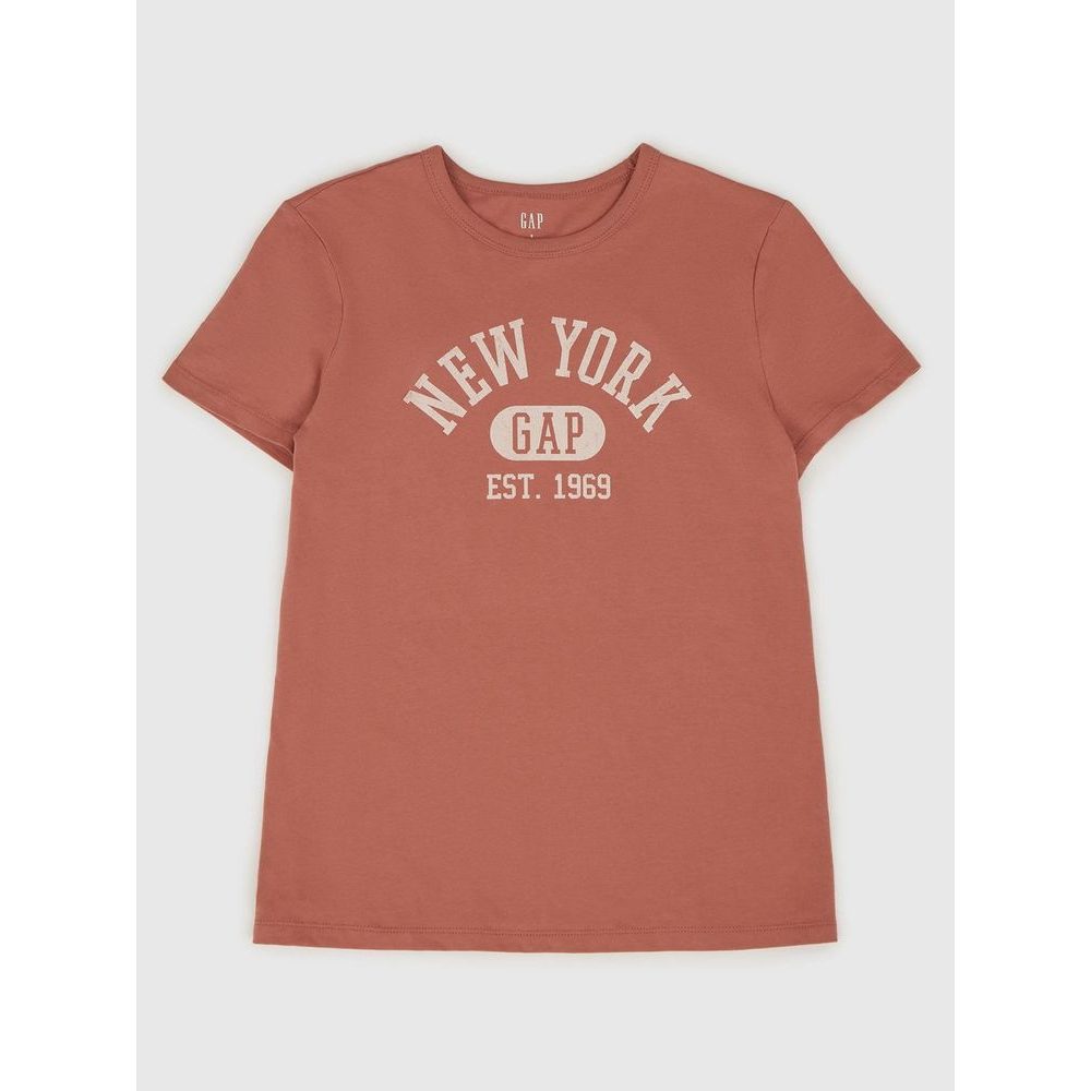 782140-00 Bavlněné tričko Hnědá