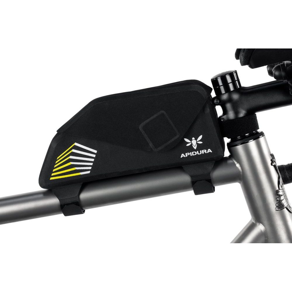 Racing top tube pack (1l) black