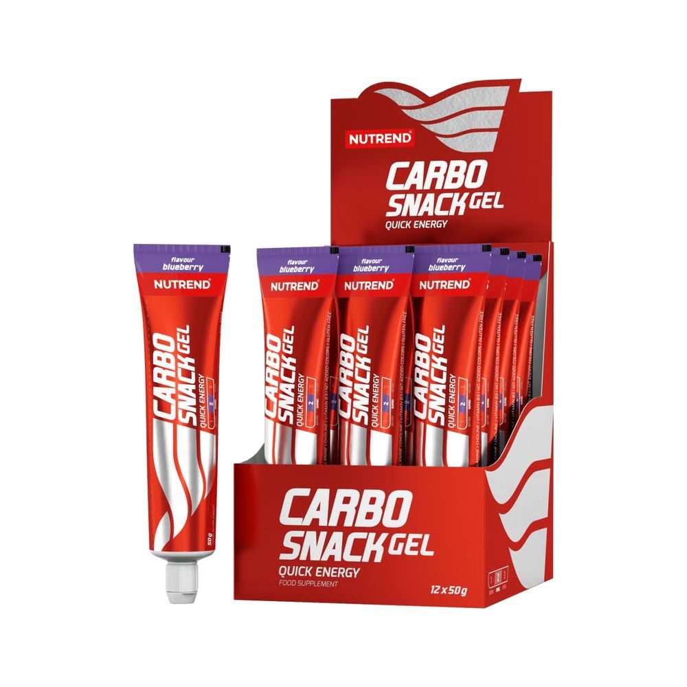 Carbosnack Gel, tuba, 12x 50 g box, borůvka