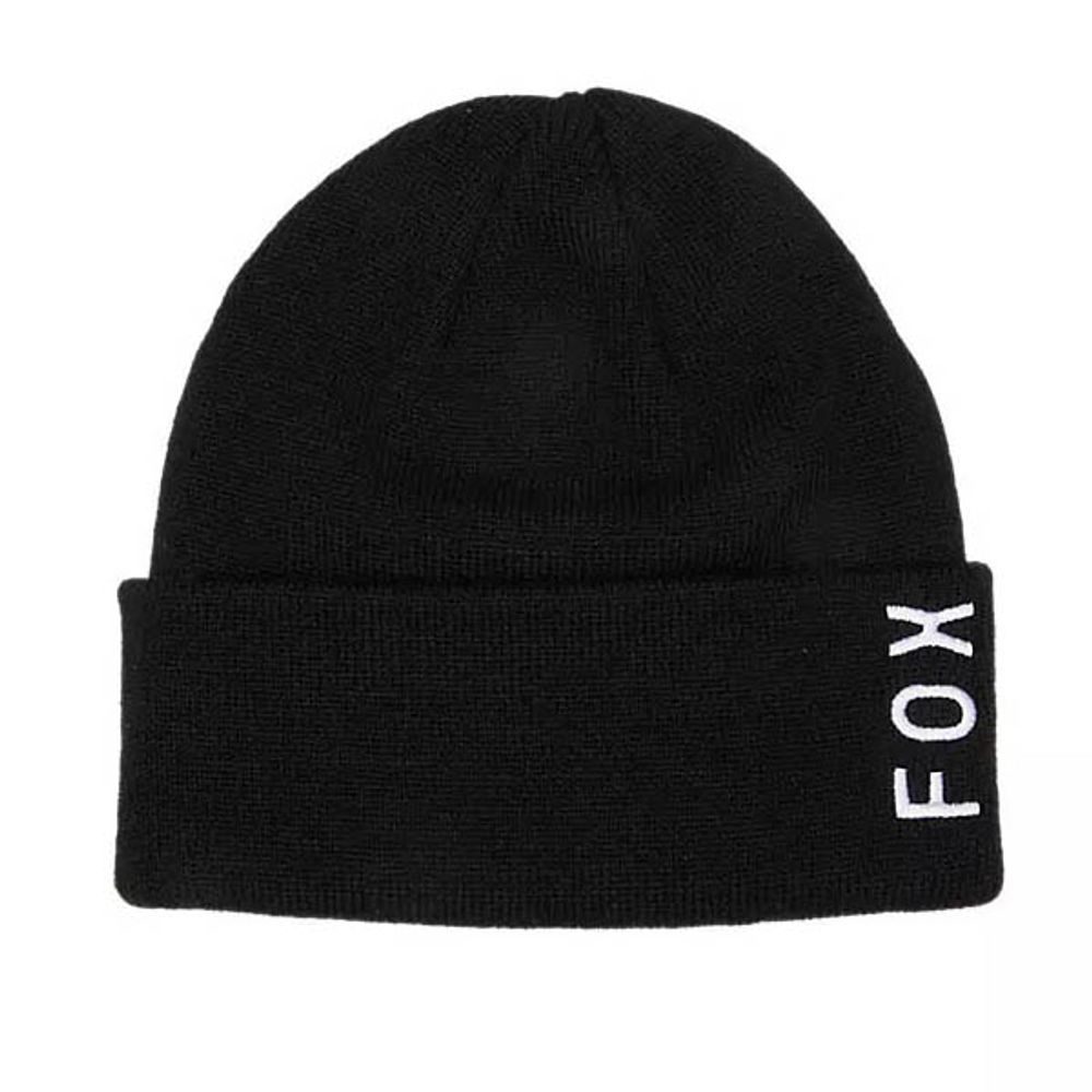 W Wordmark Beanie, Black