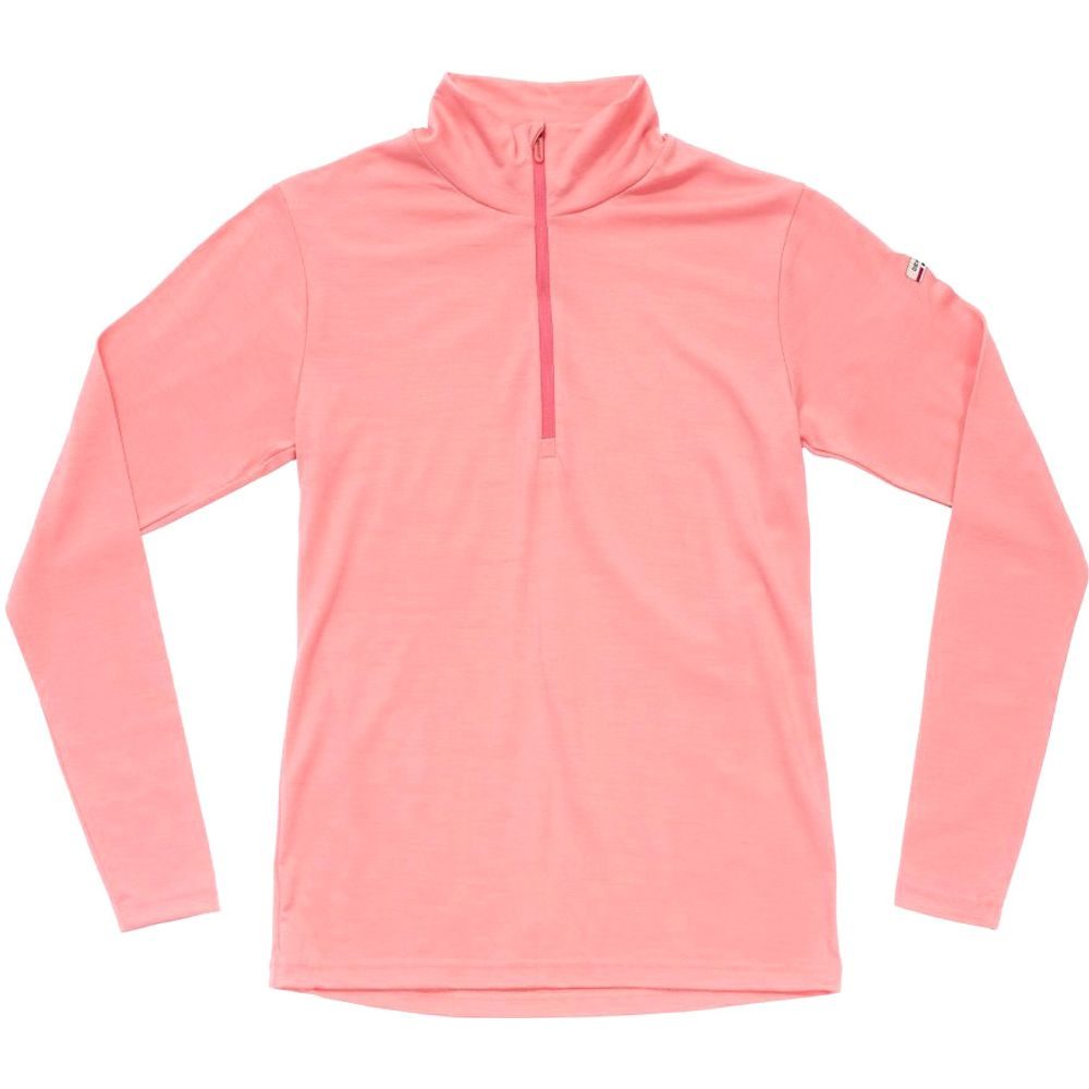 Breeze Plus Merino 200 Zip Neck Wmn, Apricot