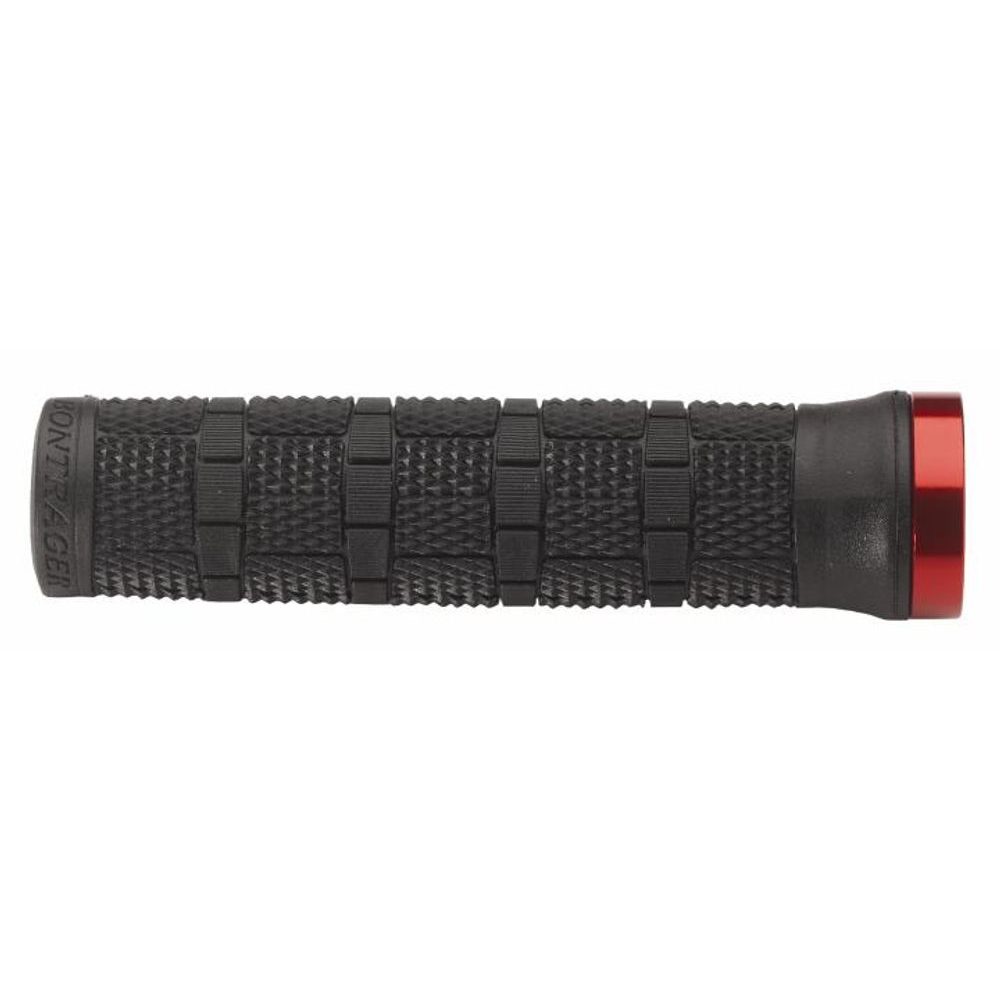 409008 Gripy B RACE LITE SLIM LOCK-ON CLSD END BLK/RD