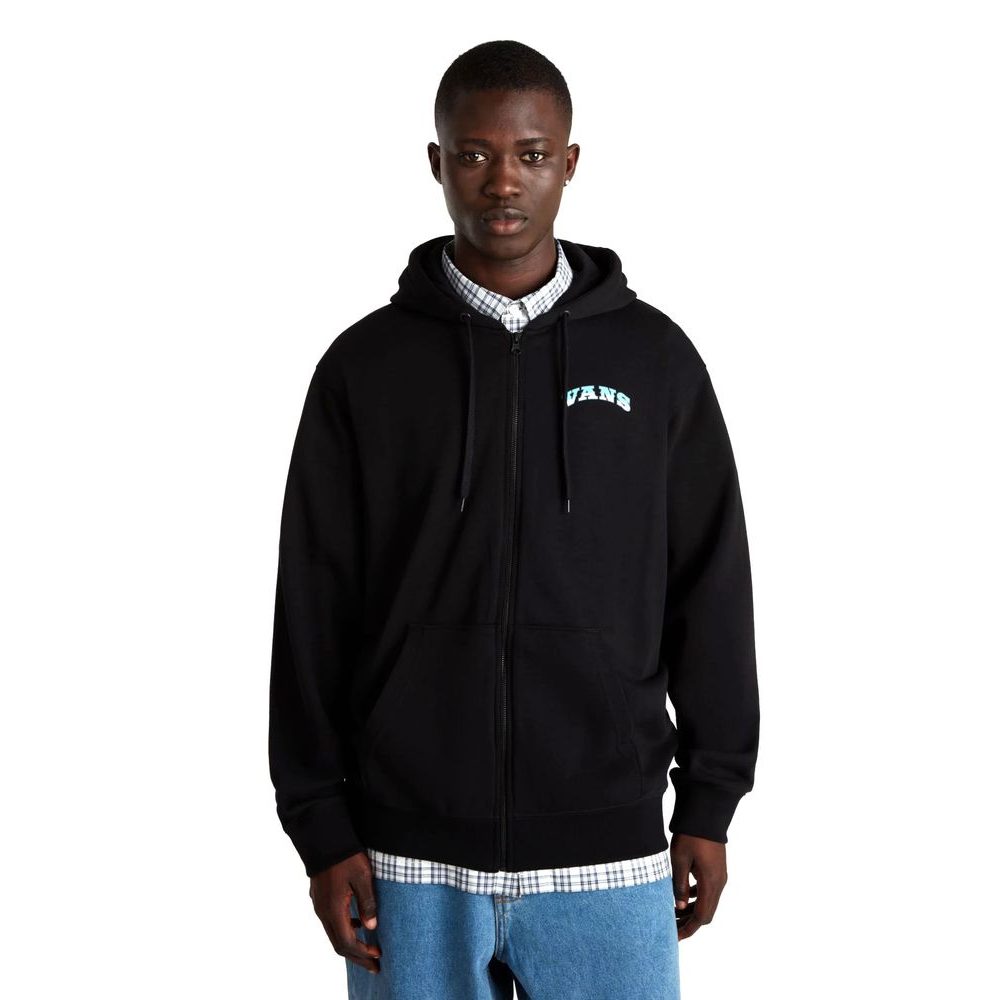 TRUE WAVES CLASSIC FT FULL ZIP Black
