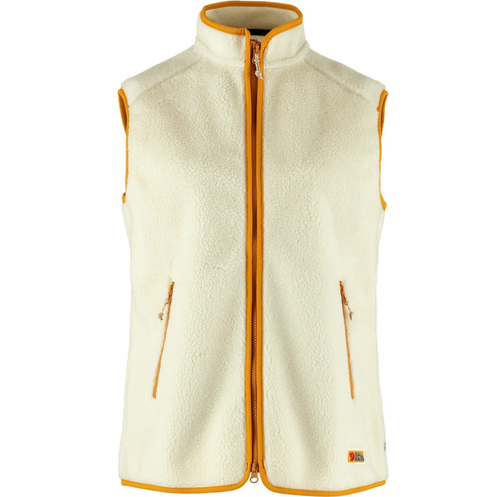 Vardag Pile Fleece Vest W, Chalk White