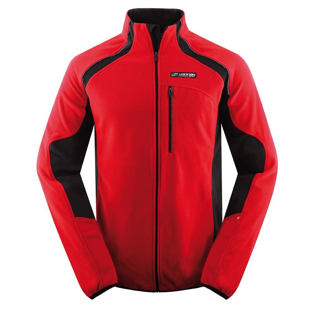 CLADD, Red/anthracite - pánská fleecová mikina