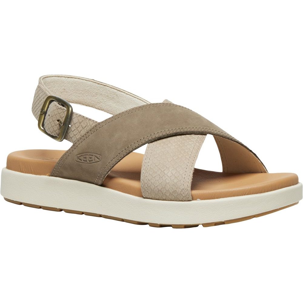 ELLE LUXE CROSS STRAP WOMEN, plaza taupe/brindle