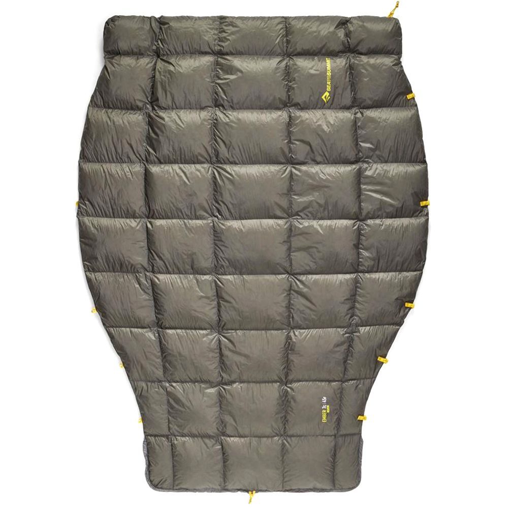 Ember 7C Down Quilt Long, Beluga Black