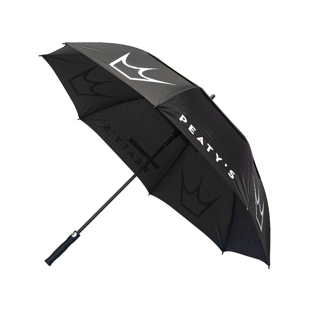 XL PIT UMBRELLA - 30" DOUBLE CANOPY - BLACK