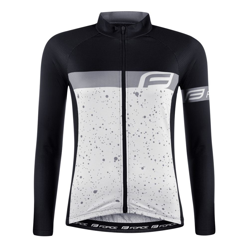 SPRAY LADY dl. rukáv, bílo-černý