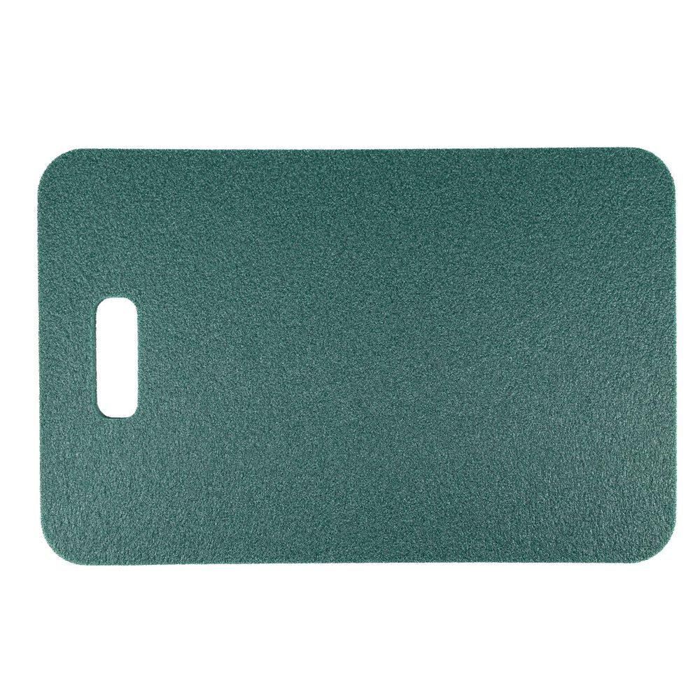 Obdelníkové sedátko s uchem - tm. zelené