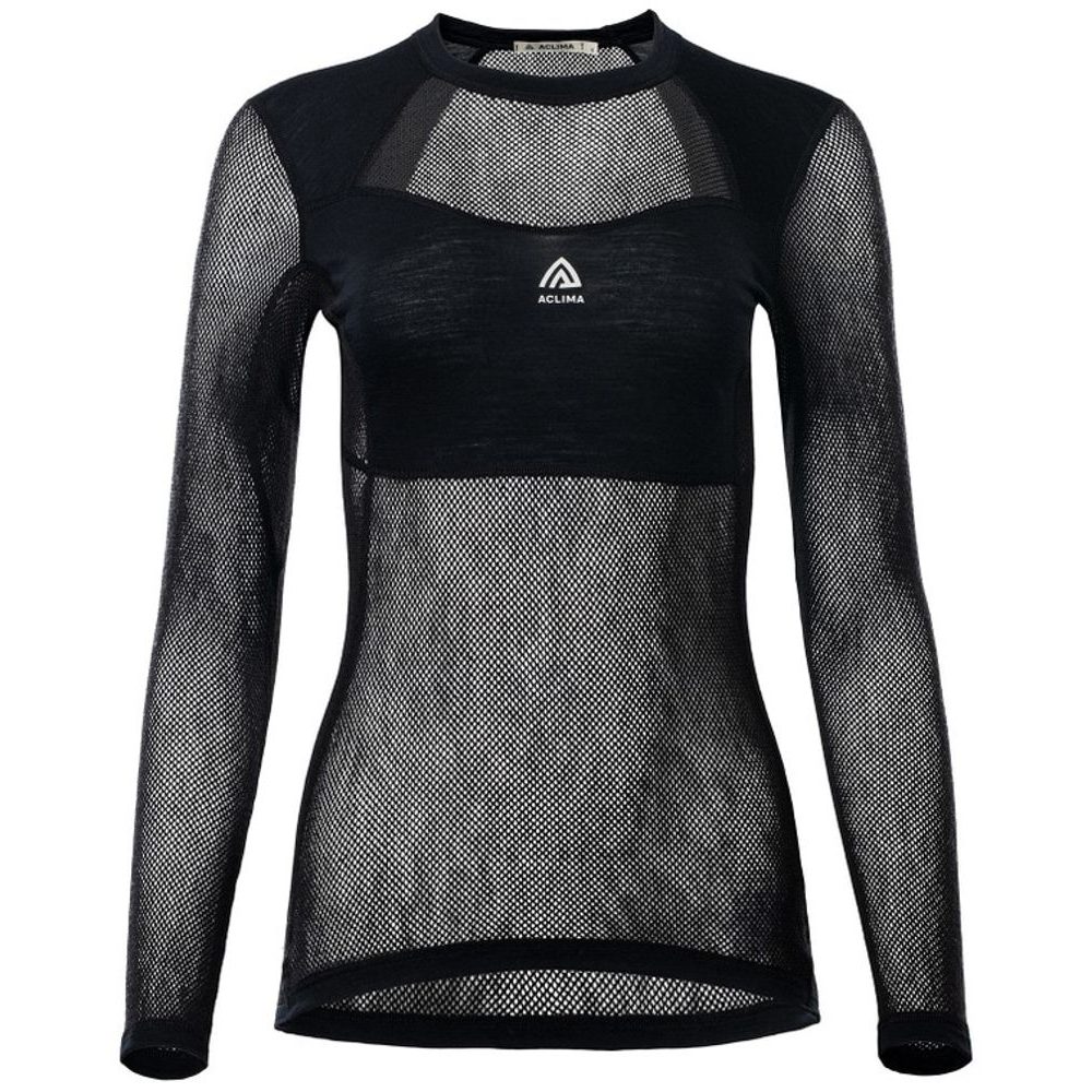 WoolNet Light Crewneck W's Jet Black