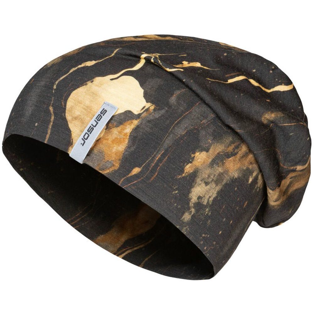 MERINO IMPRESS černá/cosmos