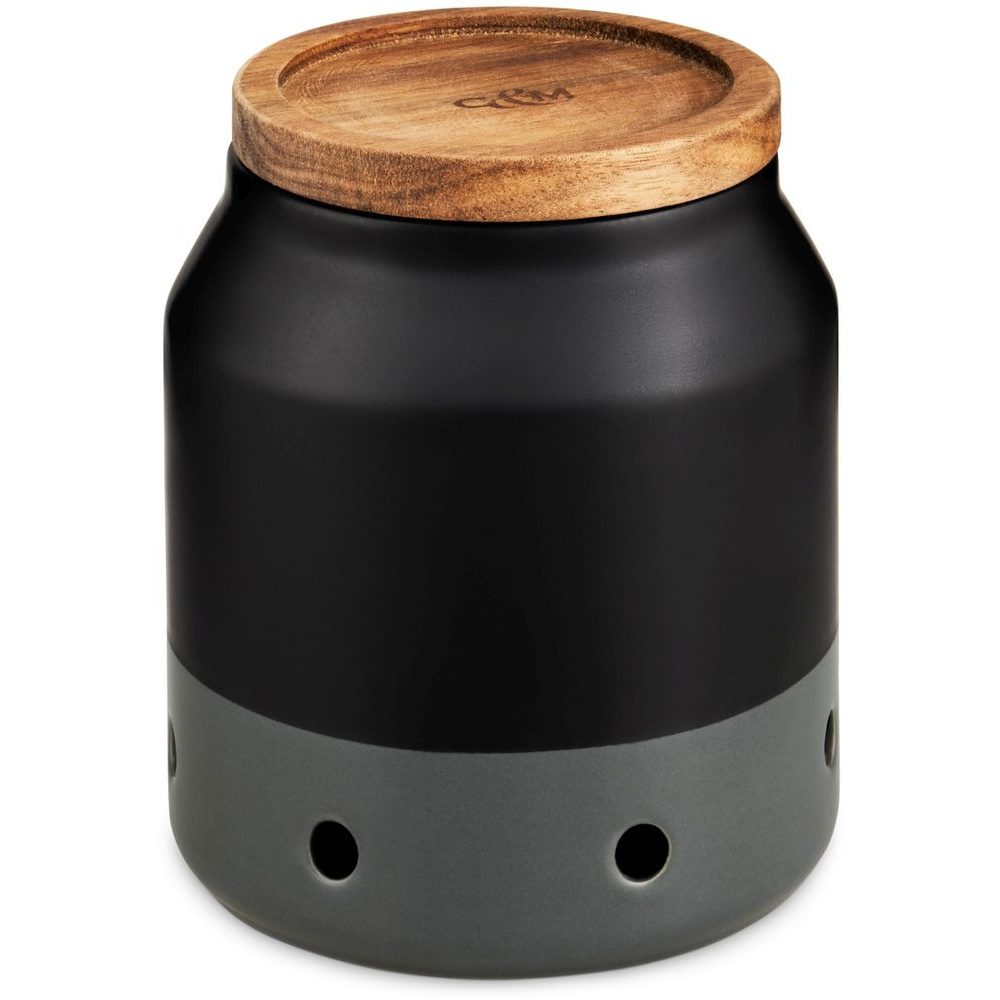 Elmdon ceramic garlic jar