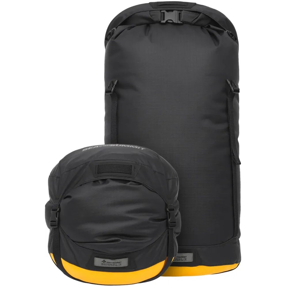 Evac Heavy Duty Compression Dry Bag - 35L Jet Black