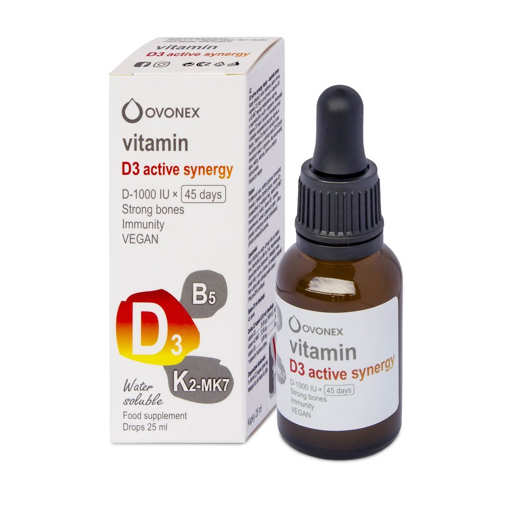 Vitamin D3 active synergy 25 ml