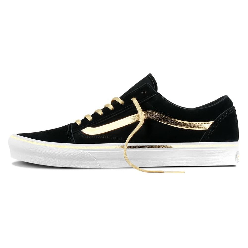 Old Skool METALLIC POP BLACK/GOLD