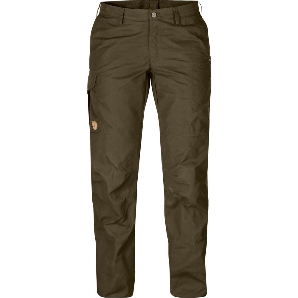 Karla Pro Trousers Curved W Dark Olive
