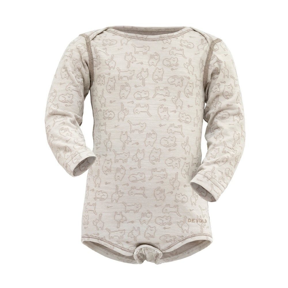 Duo Active Merino Body Baby, Raw White