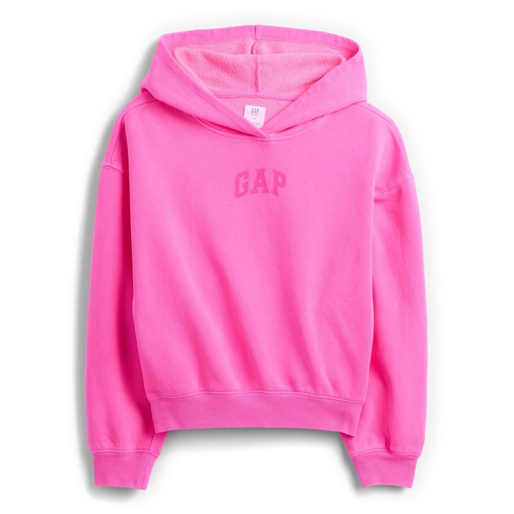 862110-00 Dětská mikina s logem Růžová