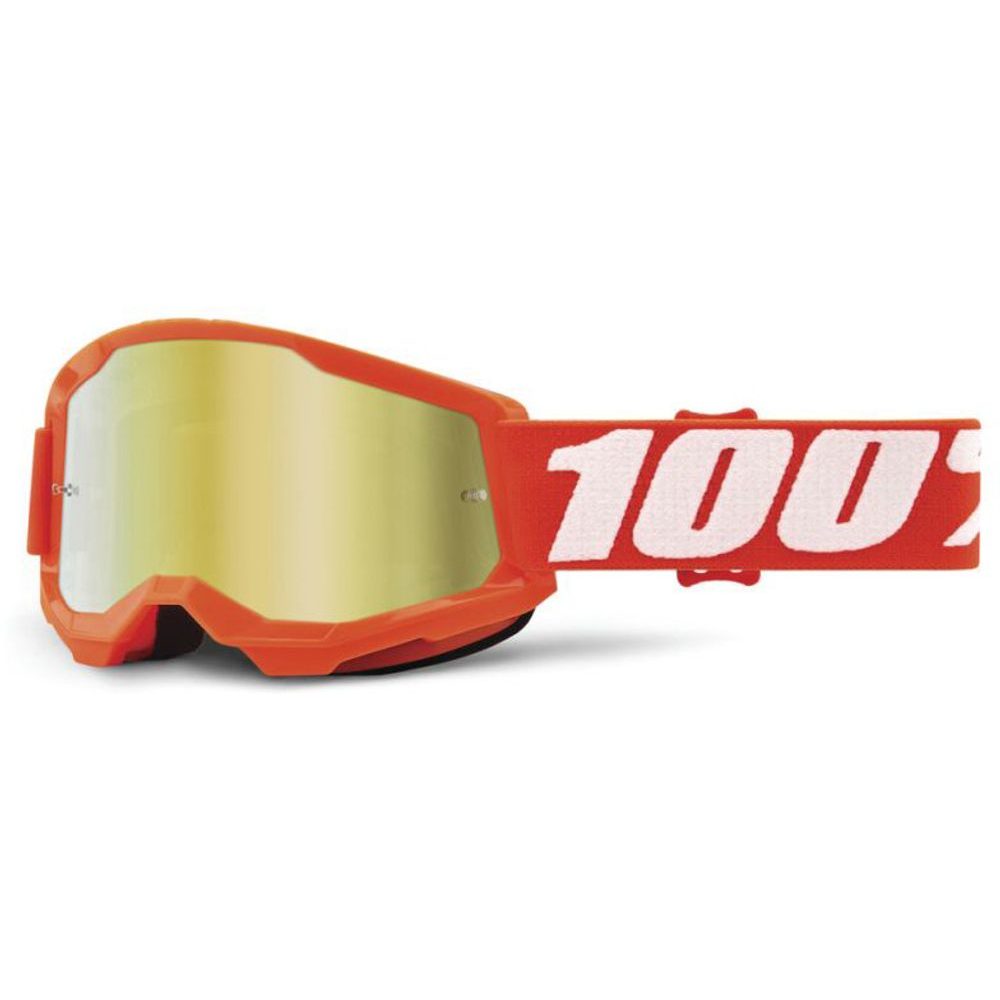 STRATA 2 JUNIOR Goggle - Orange - Mirror Gold Lens