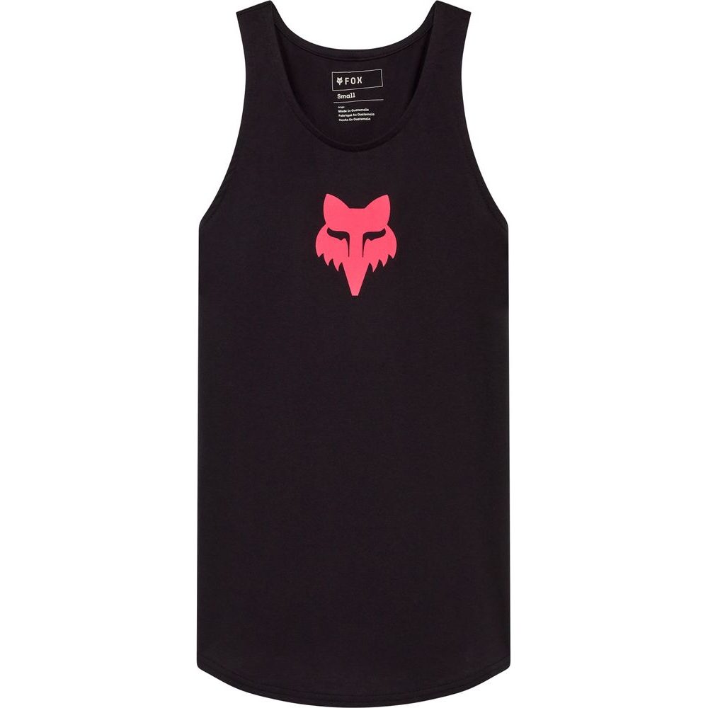 W Fox Head Tank Black/Pink