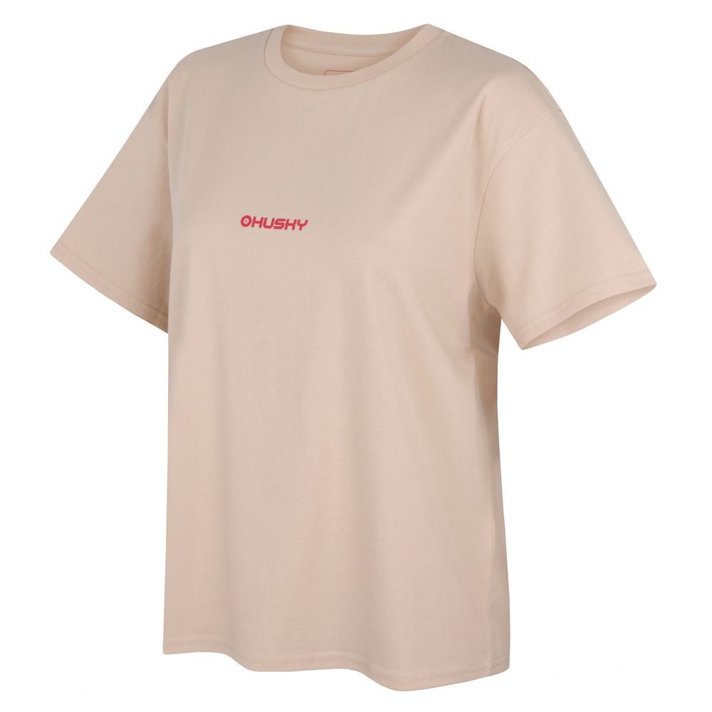 Tee Stamp L beige