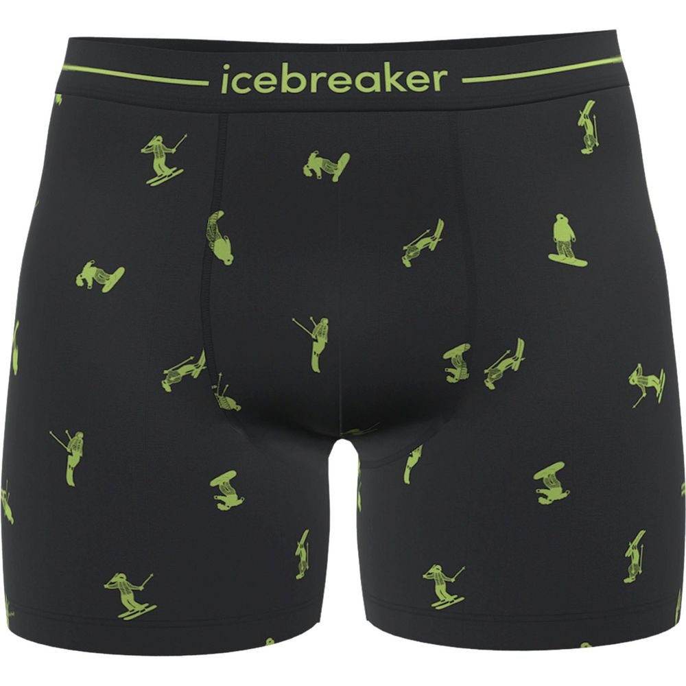 M Mer 150 Anatomica Boxers Ski Day BLACK/PERIDOT/AOP