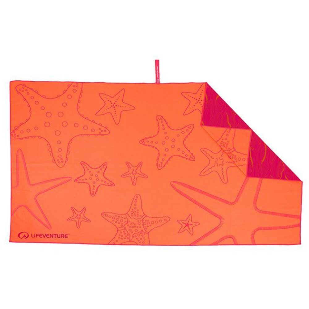 Recycled SoftFibre Trek Towel starfish
