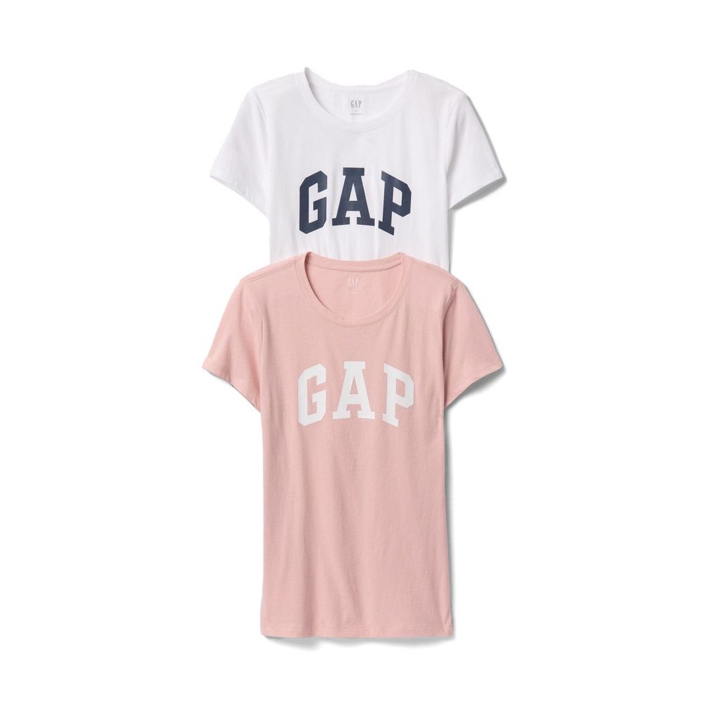 Tričko s logem, 2 ks Barevná