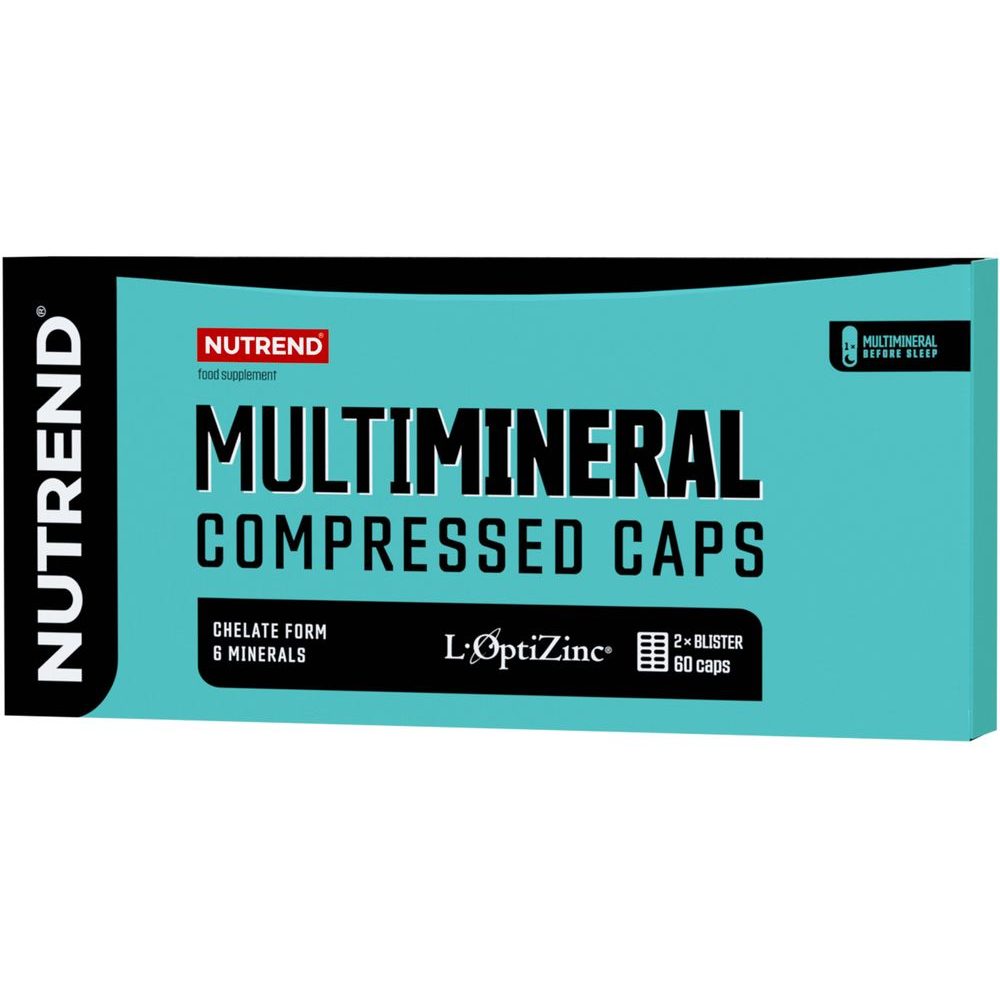 Multimineral Compressed Caps, 60 kapslí