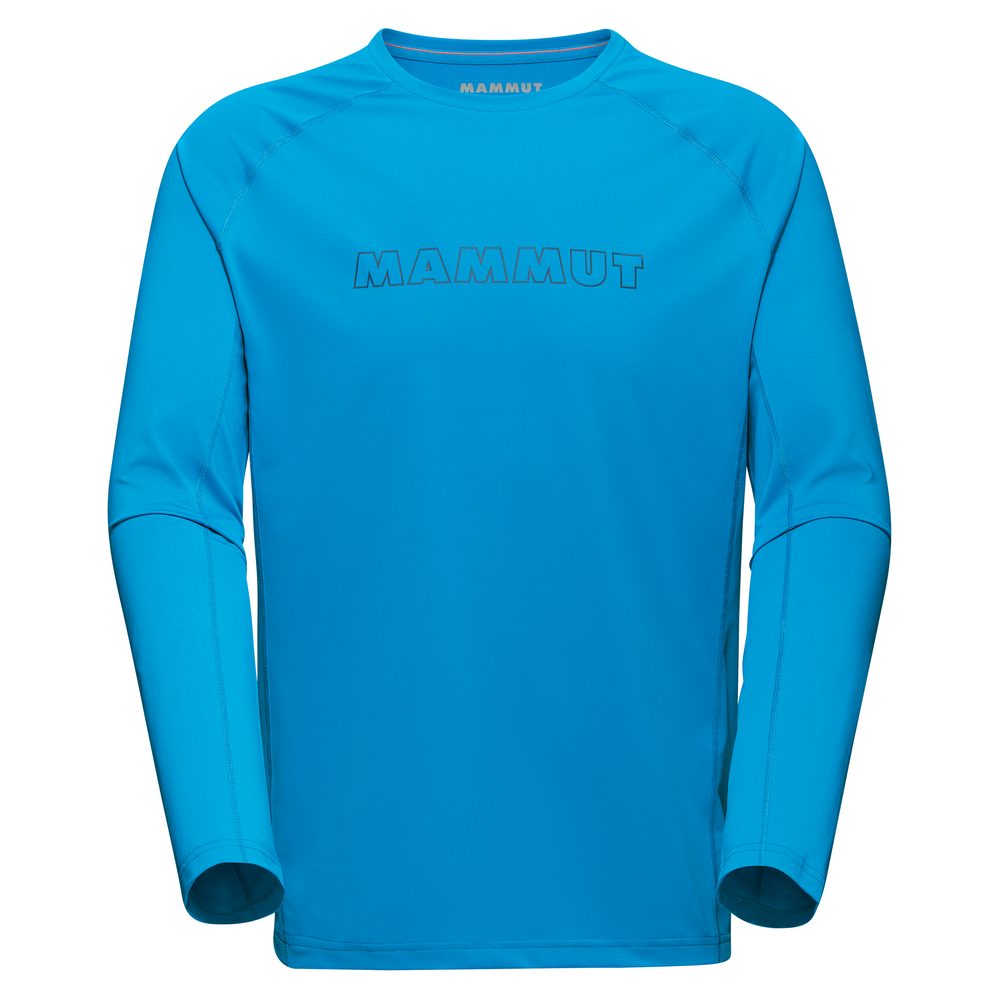 Selun FL Longsleeve Men Logo, glacier blue
