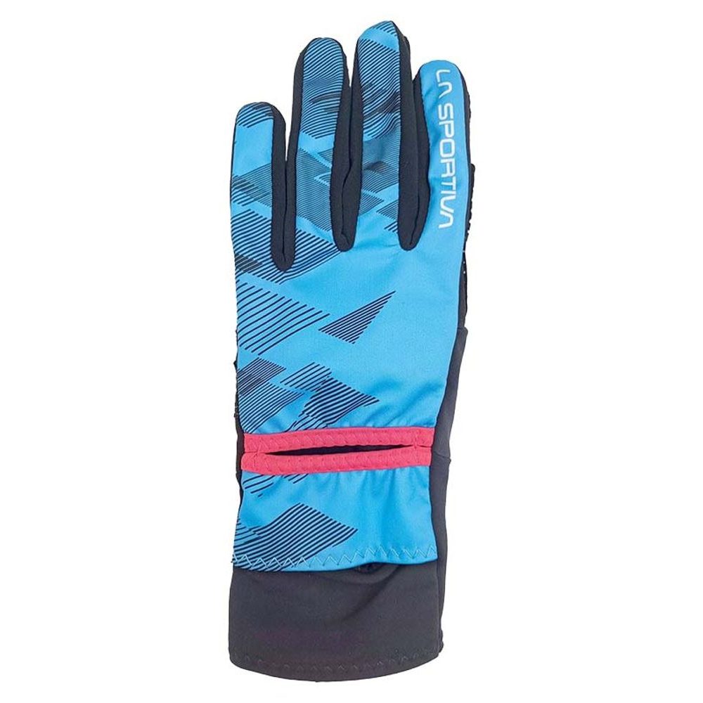 Session Tech Gloves W Malibu Blue/White