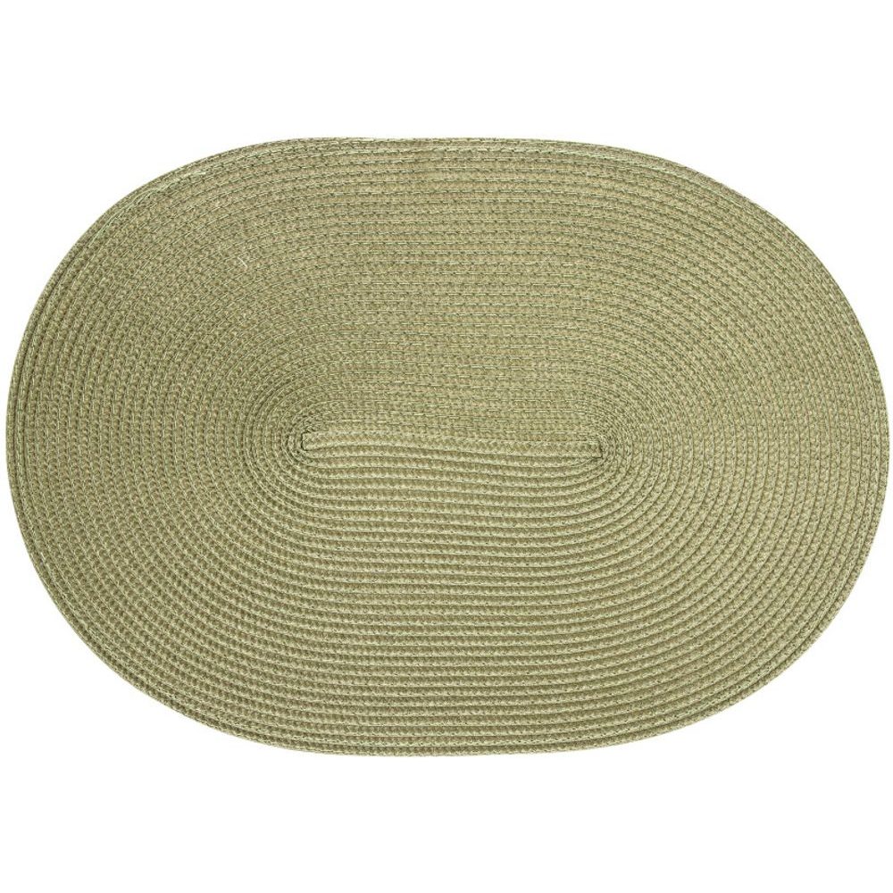 Prostírání oválné 45 x 31 cm zelené