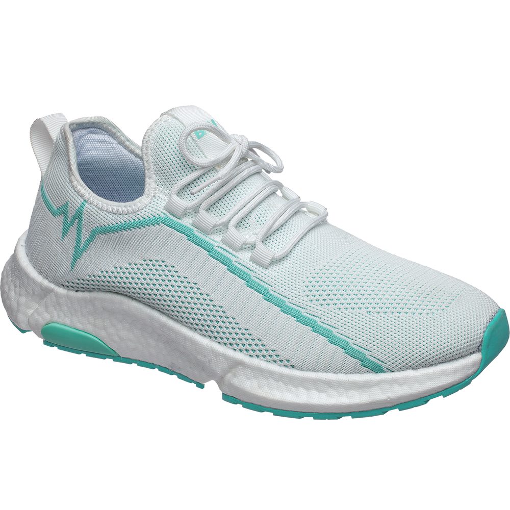 MEADOW OB Low White teal