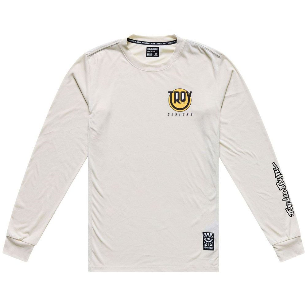 YOUTH SKYLINE RIDE TEE HAPPY PUMICE