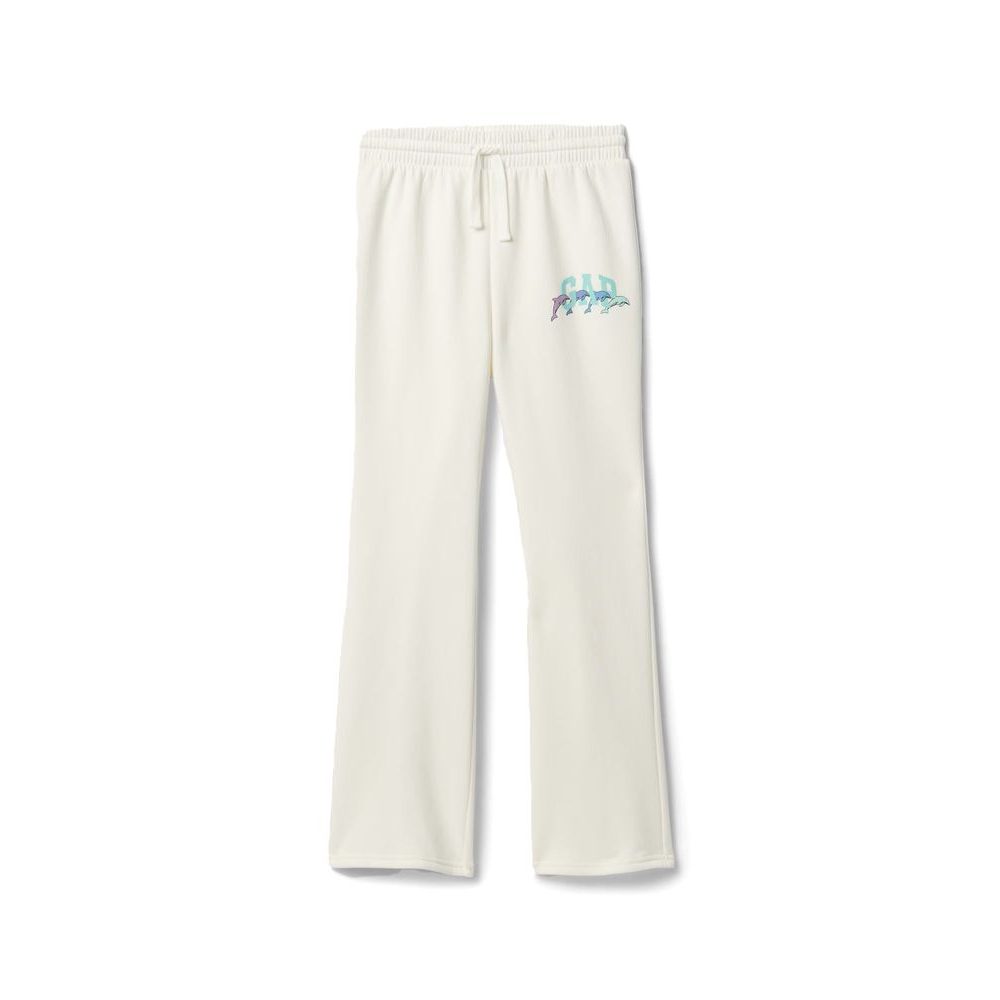 Dětské tepláky s logem Bílá