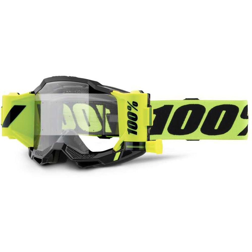 ACCURI 2 FORECAST Goggle Neon Yellow - Clear Lens