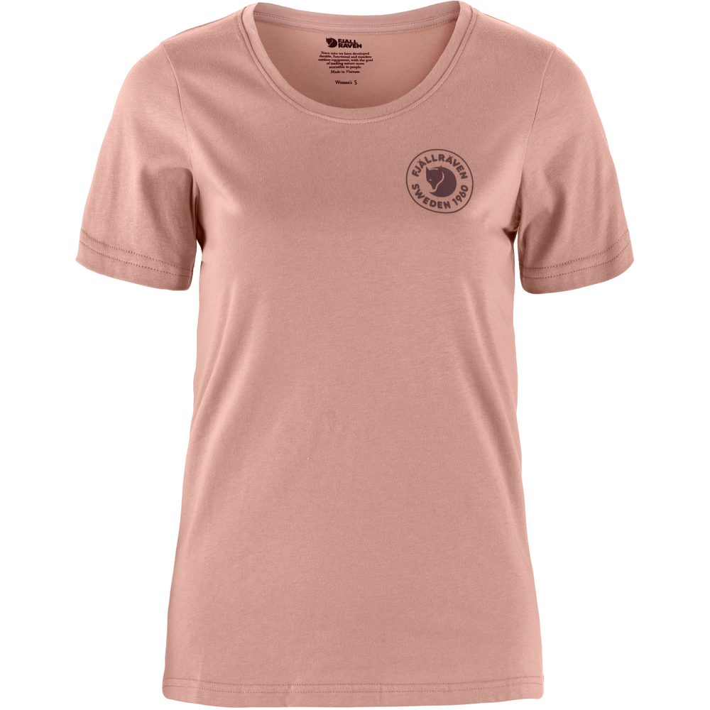 1960 Logo T-shirt W Dusty Rose