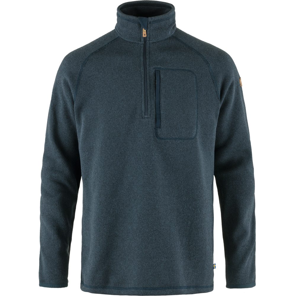 Övik Fleece Half Zip M, Navy