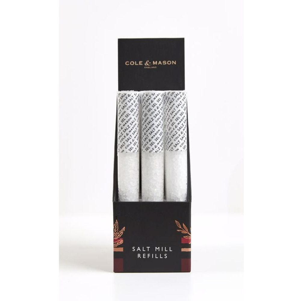 Spare refill with coarse salt for the grinder