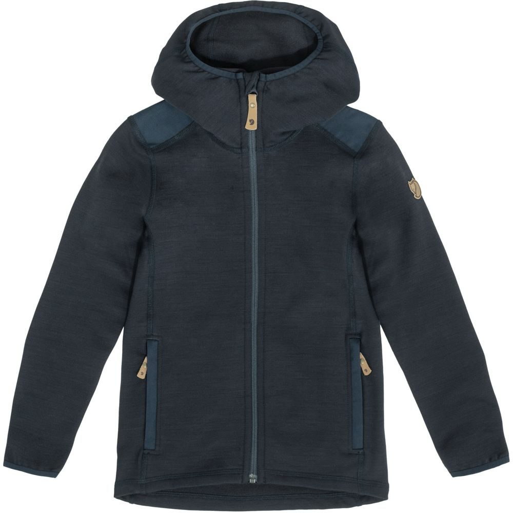 Kids Keb Fleece Hoodie Dark Navy