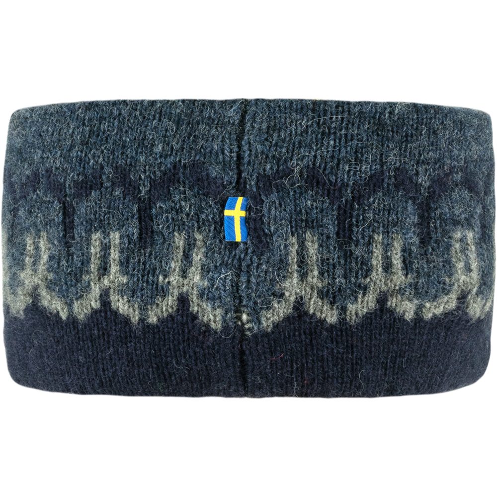 Övik Path Knit Headband, Dark Navy-Navy