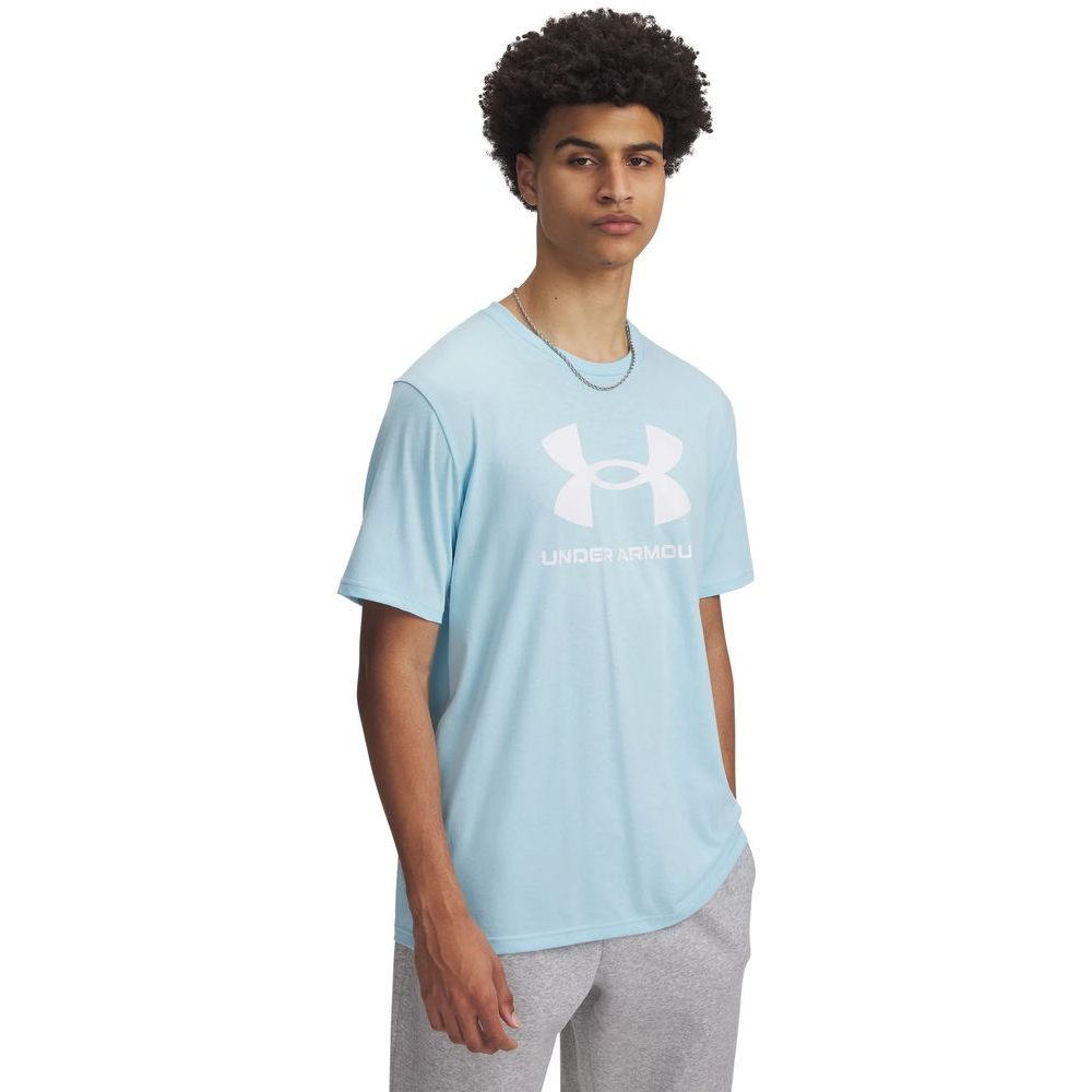 UA SPORTSTYLE LOGO UPDATE SS, modrá