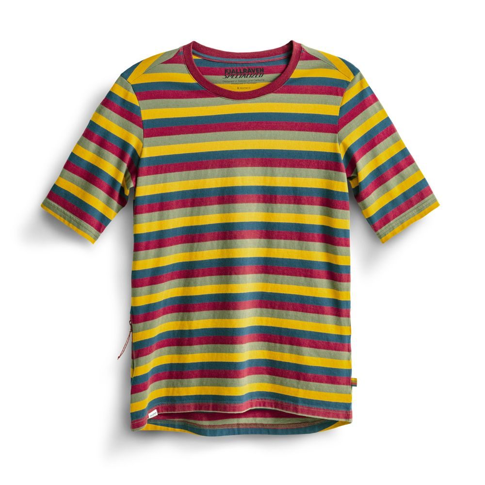 S/F Cotton Striped T-shirt W Flag Stripe