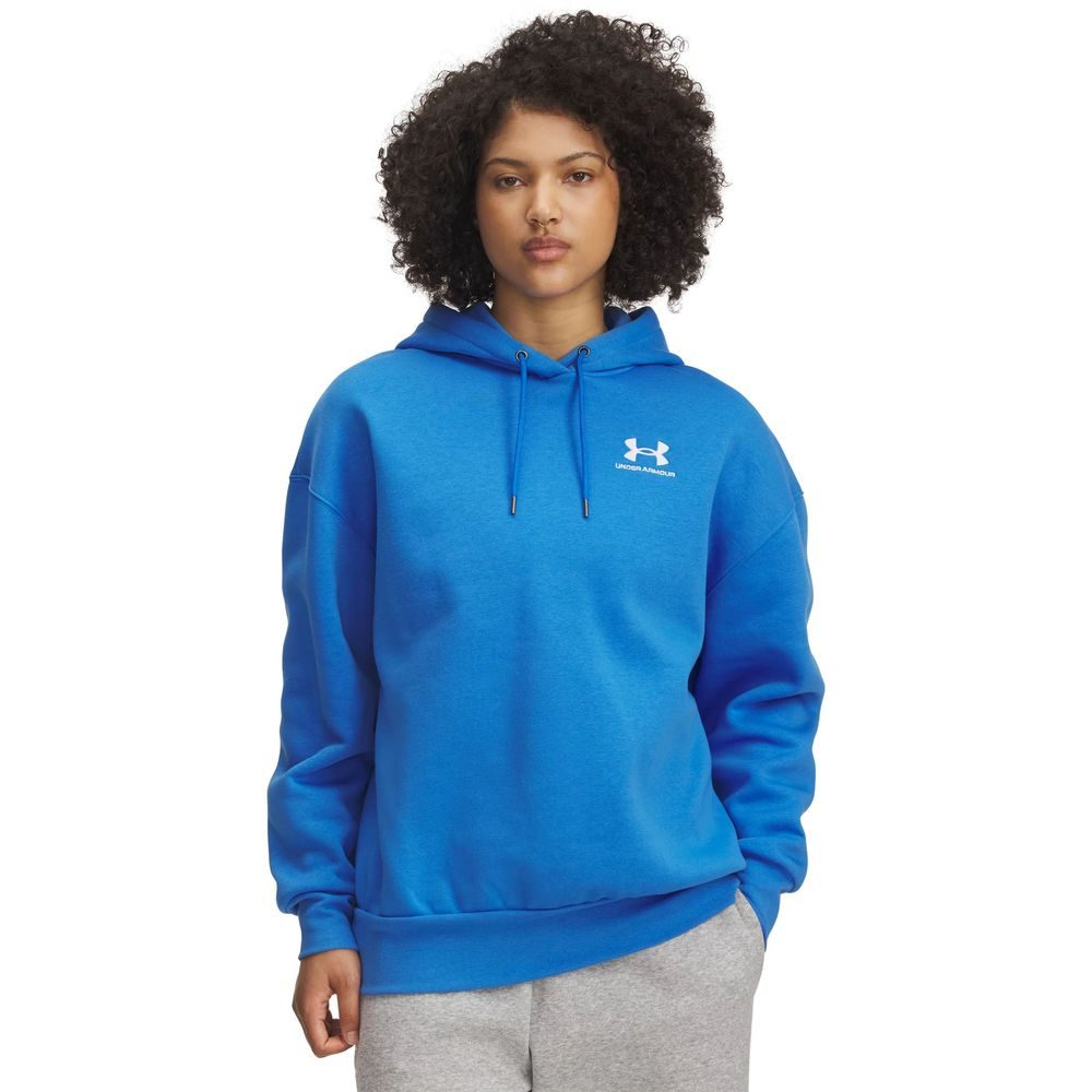 UA Icon Fleece OS Hoodie-BLU